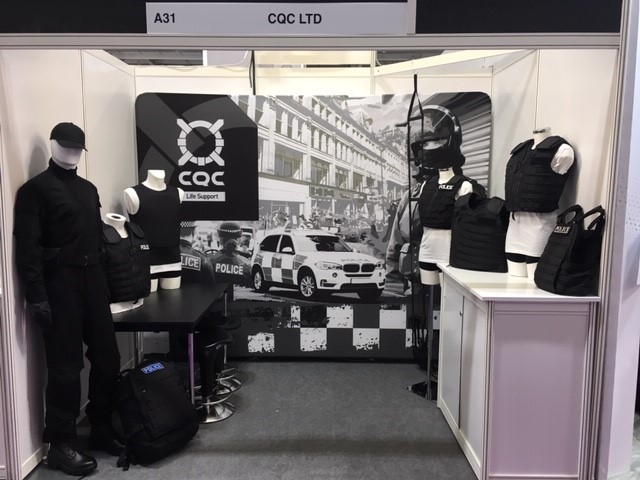 CQC exhibited at the UK Security and Policing Show 2019