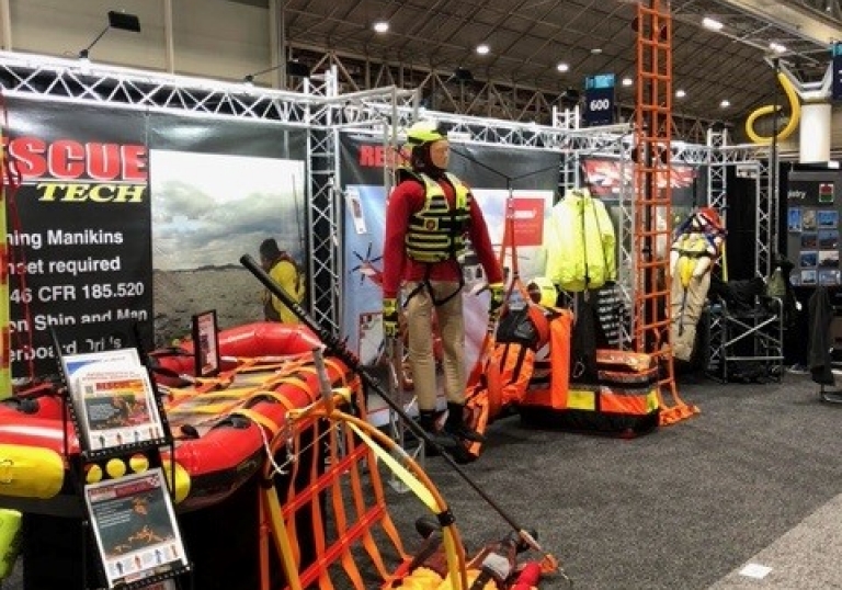 Rescuetech at the Workboat Show in New Orleans