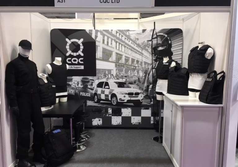 CQC exhibited at the UK Security and Policing Show 2019