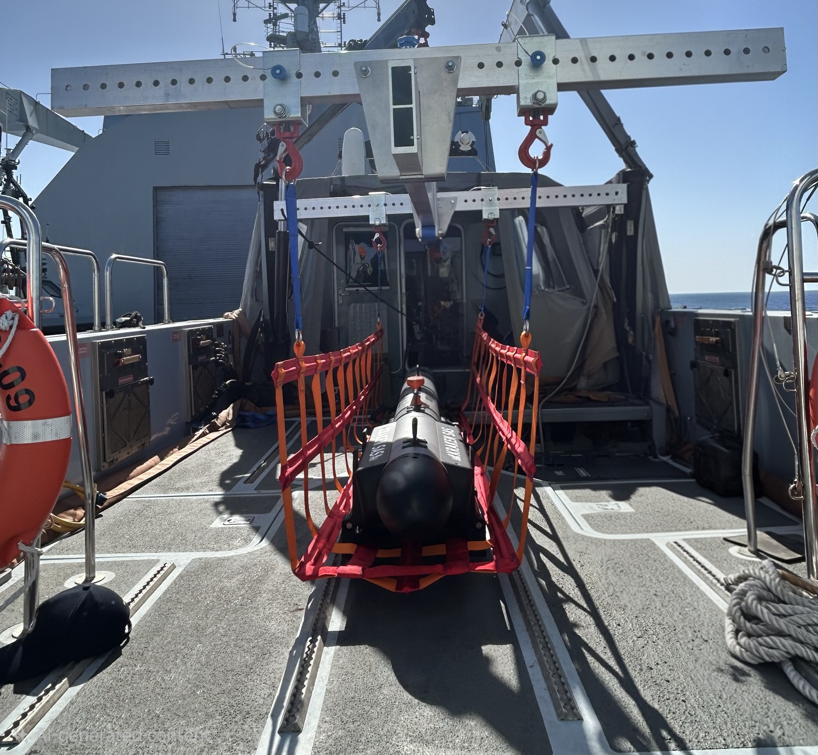 Royal Navy UUV Cradle
