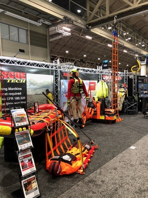 Rescuetech at the Workboat Show in New Orleans