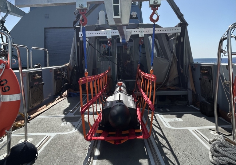 Royal Navy UUV Cradle